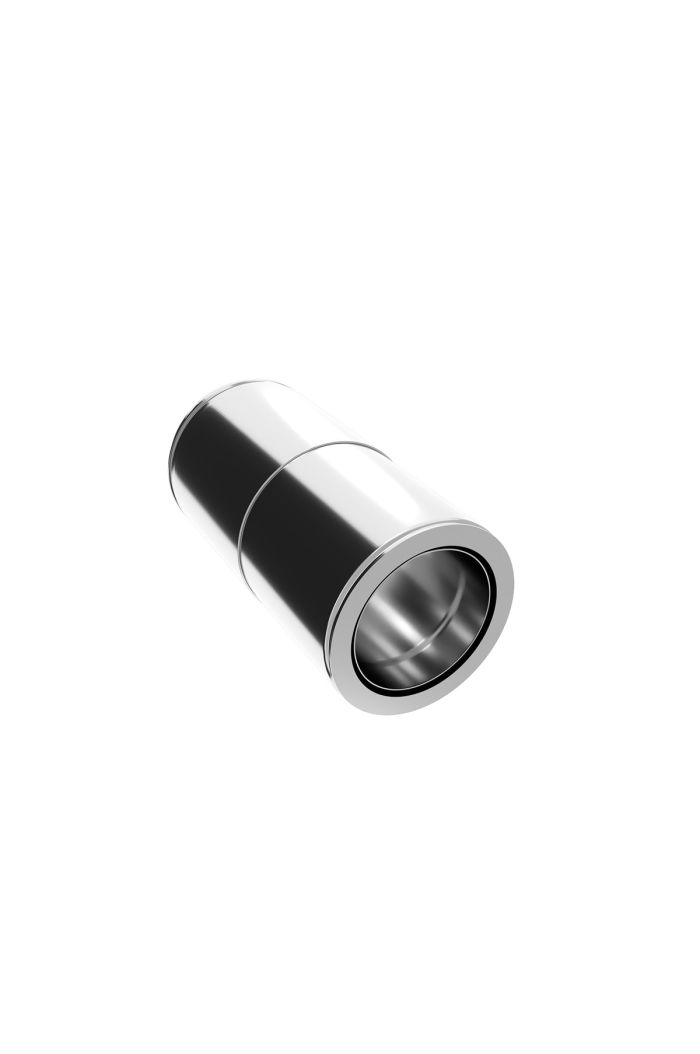 Élément droit reglable avec adaptateur 30 - 85cm Ø 130-150-180-200 mm